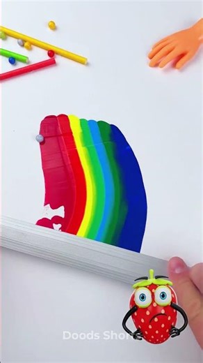 Amazing rainbow drawing hack! 🌈✨ #art #drawing