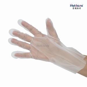 [Hot Item] Plastic Gloves Food Safe Disposable Gloves, Food Handling, Transparent