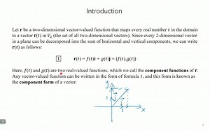 AP 微积分 向量值函数与运动问题(Vector-valued function and motion problems)
