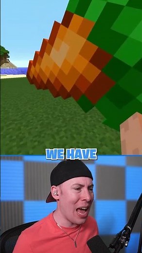 Feeding a Pig to a Giant Carrot? #minecraft