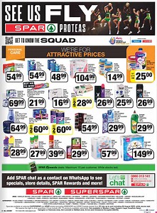 7.4K views · 1.4K reactions | Shop and SAVE with SPAR till 06 August 2023! Take a look at these SAVINGS and download the leaflet by clicking on the cloud in the link below. https://spar.aflip.in/SSR2067_Main_ME.html | SPAR Inland | Facebook