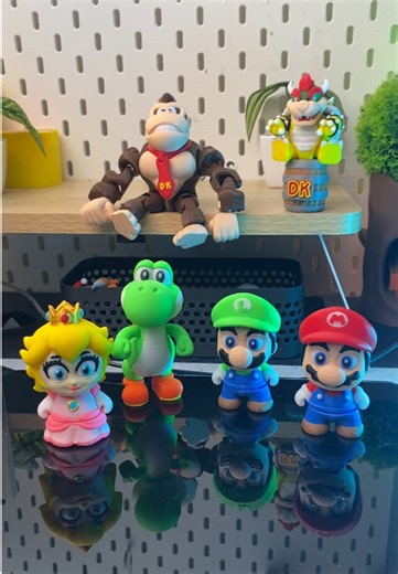 Princess Peach Joins Super Mario 3D Print Collection