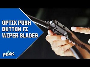 OPTIX Push Button FZ Windshield Wiper Installation | PEAK Auto