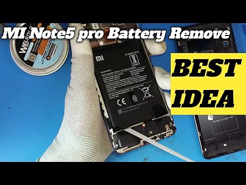 MI Redmi Note 5 Pro. Battery Remove & Replacement || How To Remove All Mi Redmi Battery..