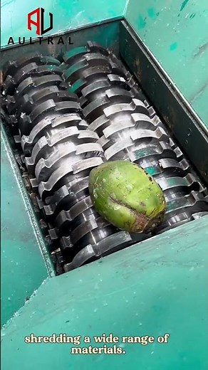 Waste Recycling Double Shaft Shredder Machine