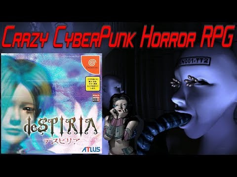 BioPhoenix Game Reviews: DeSPIRIA (Dreamcast) Crazy Cyberpunk Horror RPG