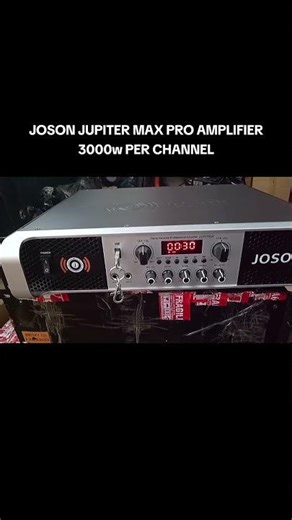 Joson JUPITER MAX Professional Amplifier #JosonOfficialPH #JosonWorldElectronicsPH