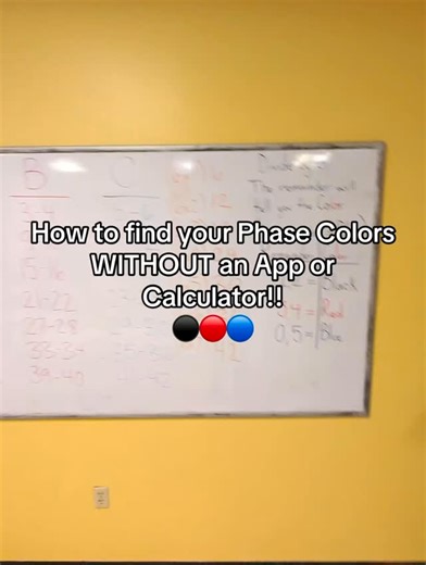 LEGACY ELECTRIC on Instagram: "How to find your Phase Colors WITHOUT an App or Calculator!! ⚫️🔴🔵 . . #viral #bluecollar #construction #electrician #explore #electricista #sparky #electric #wire #legacyelectric #3phase #math #phase #wirepull"