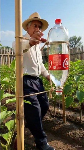 #waste Coca Cola bottle drip #irrigation system #dripirrigation #drip gardening | #gardeningtips