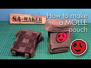 How to make a MOLLE pouch.