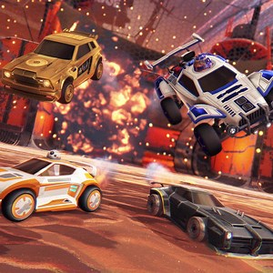 The Item Shop is going galactic! Get Decals, Wheels, and animated Toppers inspired by the droids of STAR WARS. | Rocket League