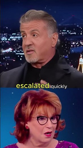 Sylvester Stallone Kicked Off The View After Heated Clash With Joy Behar