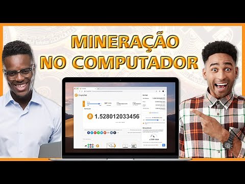 COMO MINERAR BITCOIN NO PC EM 2021 // Funciona em PC FRACO!
