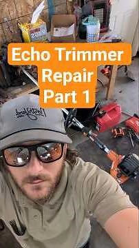 Echo trimmer won't start? Watch me revive it (Part 1/3) #lawncare #lawnmowingbusiness #stringtrimmer
