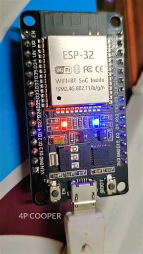 ESP32 Controlling LED with mobile phone