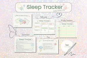 Baby Sleep Tracker Printable | Bedtime Routine Planner for Kids | Baby Sleep Log | Nighttime Schedule Tracker | Instant Download PDF - Etsy