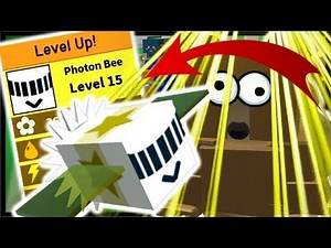 Level 15 *MAX* Photon Bee Beamstorm & Highest Moon Amulet | Roblox Bee Swarm Simulator
