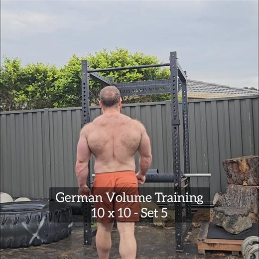 10 x 10 German Volume Training #training #motivation #bodybuilding