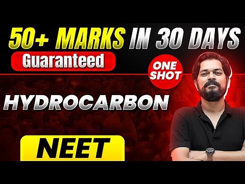 50+ Marks Guaranteed: HYDROCARBON | Quick Revision 1 Shot | Chemistry for NEET