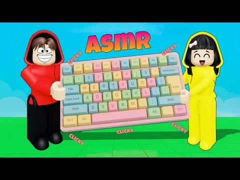 ASMR Tower Clicky Keyboard Sangat Menyenangkan Yuta, Mio Dan Baby Celine || ROBLOX