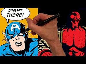 How to Draw Shadows like a Jack Kirby / Mike Mignola PRO!