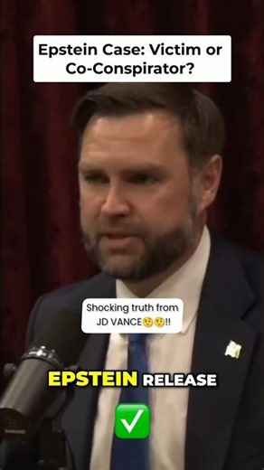 JD VANCE on Joe Rogan podcast.....#podcastclips #jreclips #epsteinfiles