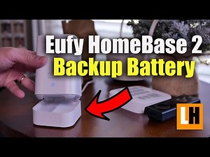 Eufy Back Up Battery For HomeBase 2 - Continuous Power Supply for Your Eufy Cameras and Alarm System
