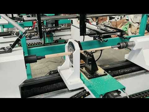 How to Make Pool Cue with Wood Lathe Turning Machine