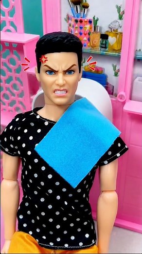 Barbie vs Ken! The Biggest Fight Ever! 💥 #shorts
