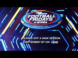 Football Fridays in Georgia is BACK on GPB-TV starting September 1st!