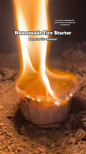 Kylie | Homesteading on Instagram: "How to make a homemade fire starter! 🔥 no questionable chemicals involved. This has been making its rounds again on the clock app, so thought I’d share it again, here, too. If you’re like us, and you heat your home with a wood stove, tis the season to get fires going quickly in the crisp, cold mornings. #firestarter #woodstove #homemade #homestead #countryliving #fireplace"