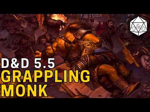 The Grappler Monk: INSANE DAMAGE Monk Build for D&D 5.5