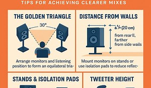 Studio Monitor Placement: The Golden Triangle