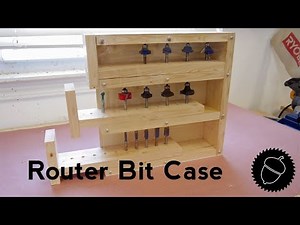 How to Build a Router Bit Case | Holds 30 Bits!