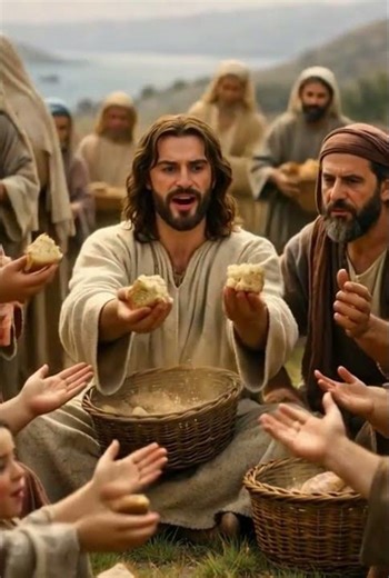 Jesus Feeds 5000 ✨ The Miracle That Proves God Always Provides