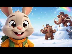 The Ice Age & Life of Mammoths | Kids Song & Kids Emotion with Ruffy Rabbit