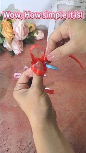 Everyone Can Make Easy Stunning Bow 🎀 | Simple Bow Tutorial in 10s