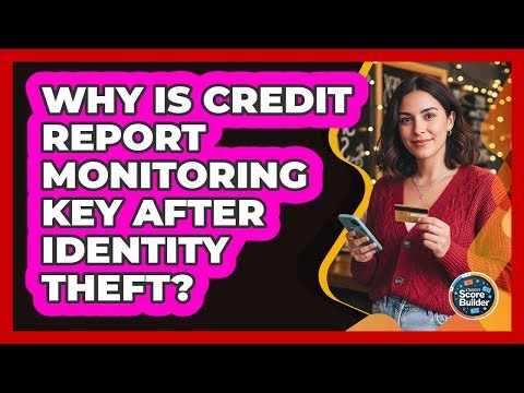 Why Is Credit Report Monitoring Key After Identity Theft?