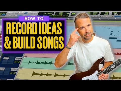 STEP BY STEP! How to create and record riff and song ideas
