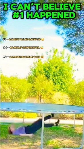 Top 5 Backflip Moments That Went Wrong 😭 #backflip #backflipfail #fails #parkour #gymnastics #top5
