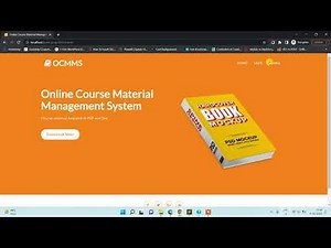 Online Course Material Management System Using PHP & MySQL | PHPGurukul