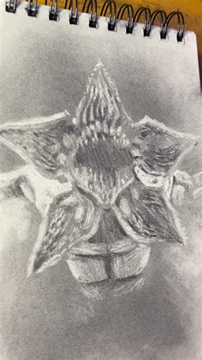 Luis on Instagram: "How to draw the Demogorgon (simple doodle) | #fyp #artist #viral #viralvideo #trending"