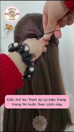 5 of the prettiest ways to tie your hair in a half-updo for beginners! #dunggicodo #tipshair #lam...