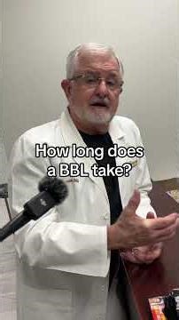 How long does a BBL surgery take? #shorts