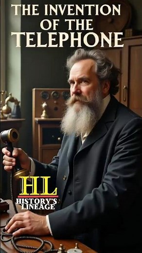 How Alexander Graham Bell Invented the Telephone | Revolutionizing Communication Forever #shorts