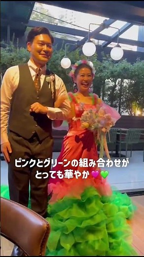 こだわりドレスでサプライズ👰#結婚式 #shorts