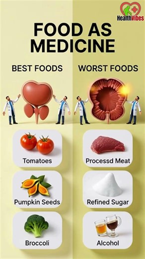 Eat These 3 Foods to Protect Your Prostate (Avoid These 3!) #healthylifestyle #healthyeating