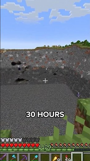REMOVING OVER 2,000,000 BLOCKS 😱 #minecraft #shorts