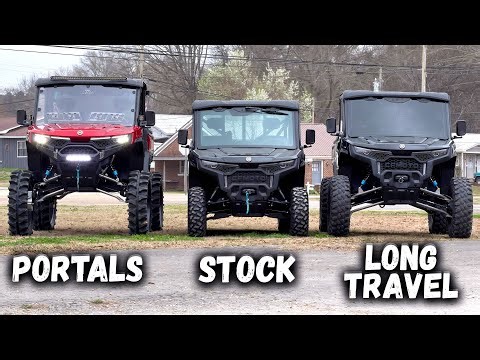 CFMOTO U10 Pro on Portals vs Long Travel Suspension & Everything in Between