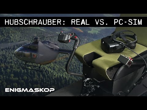 Kann man mit einem PC-Simulator Hubschrauber fliegen lernen?